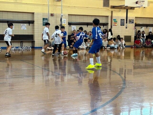 Soccer game at PS 139Q